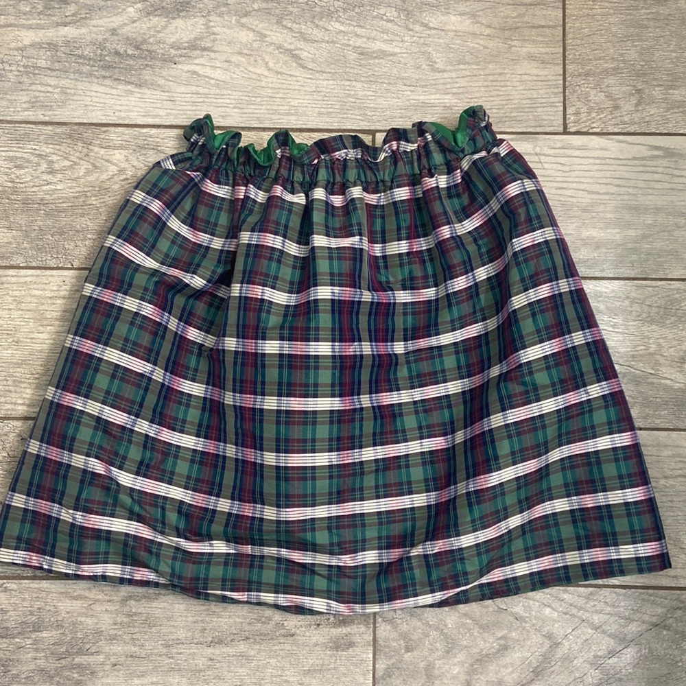Size small womens tartan plaid custom skirt